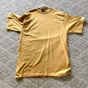 5/$15 International Basic Source Basic Mustard Yellow SS Tee XL